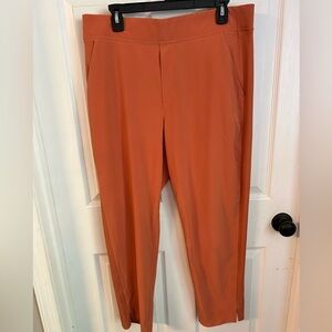 Athleta Brooklyn Ankle Pants Women’s Size 14 Burnt Orange